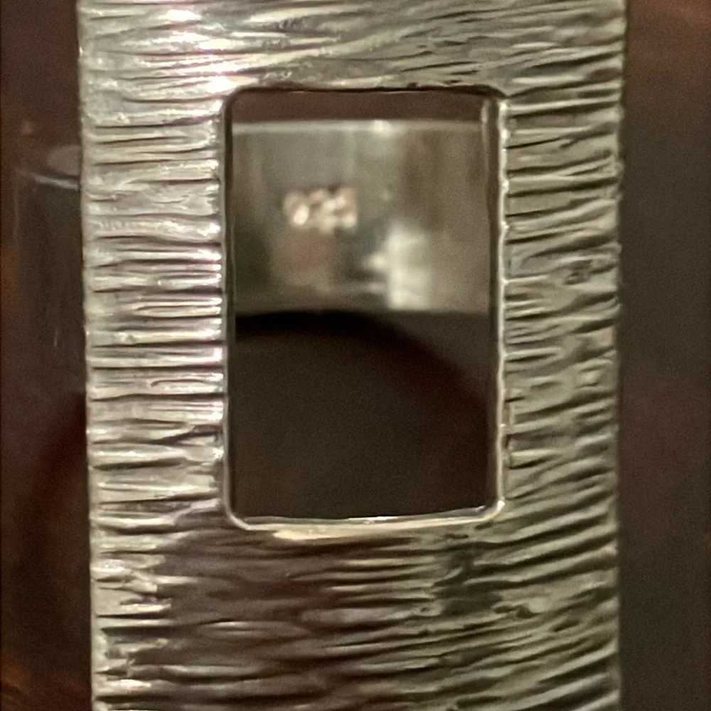 EUC Sterling Silver ring - size 7/7.5 ish - Picture 4 of 7